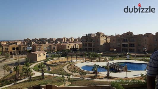 Sea+Pool View Chalet With Roof In Piacera Fully Furnished - Ain Sokhna