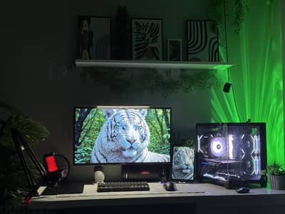 Gaming Pc and monitor,Accessories