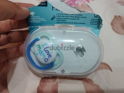 phillipes pacifier new 0-6 one piece