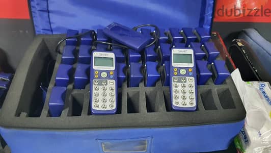 SMART RESPONSE PE 32X 03-00174 STUDENT REMOTE CLICKERS & Receiver