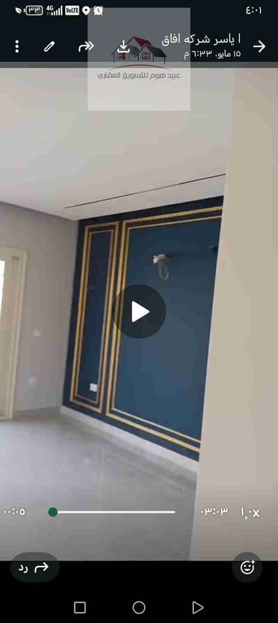 فرصه للايجار أكتوبر التوسعات الشمالية  سوبر لوكس ٢٠٠ متر حمام مستر