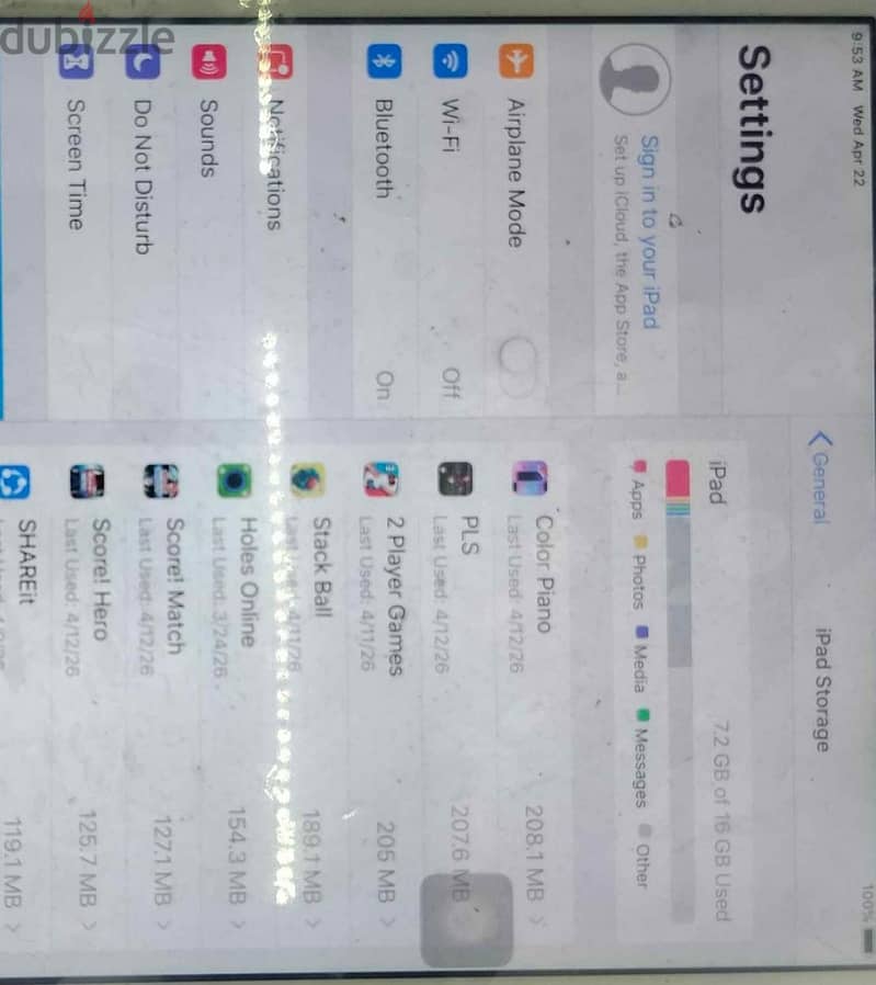 i pad air 1