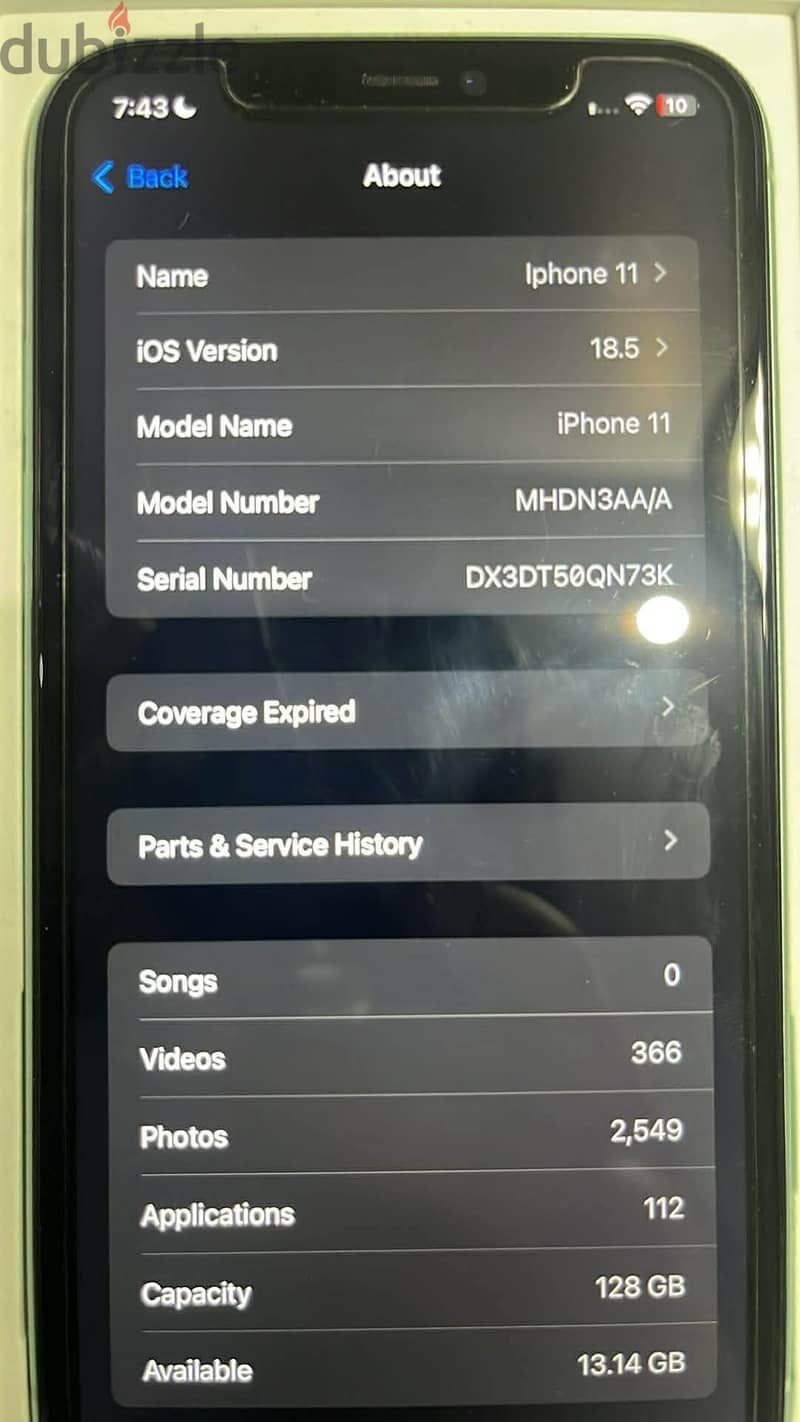 Iphone 11 128g 2