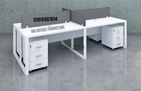 وورك ستيشن خليه عمل خشب mdf اسباني وحدات كول سنتر _ desk #خلايا عمل