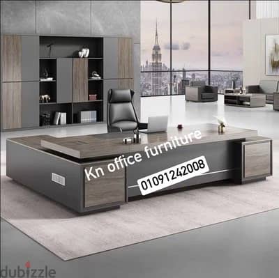 مكتب اداري مودرن خشب mdf اسباني مستورد ضمان سنه