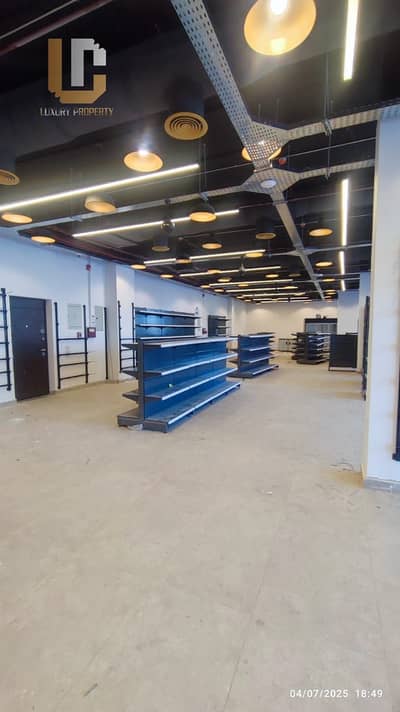 Ground floor shop for sale, Ready to Move, fully finished with air conditioners, in Mazarine New Alamein, Sapphire 1 Building