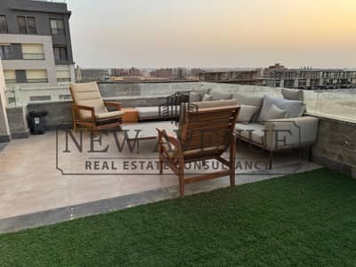 duplex with  private garden fully finished with ac’s for sale in Trio Gardens (M squared)-Bahary