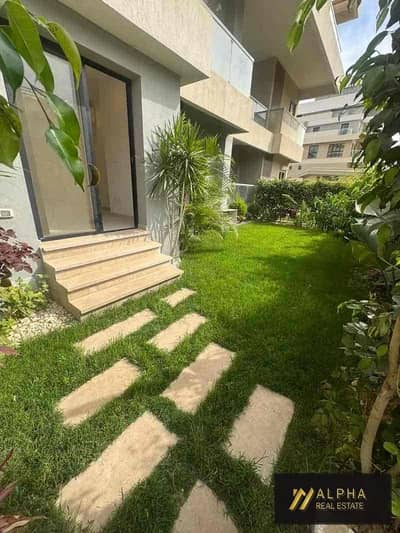Apartment with garden for rent New Cairo Fifth Settlement Sodic Villette Golden Square near AUC prime location ready to move