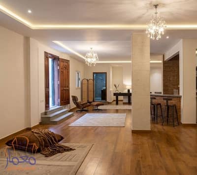 مكتب  للايجار 180 متر بيزمنت فيلا بمنطقة البنفسج فيلات التجمع الخامس el banafseg 1st settlement new cairo