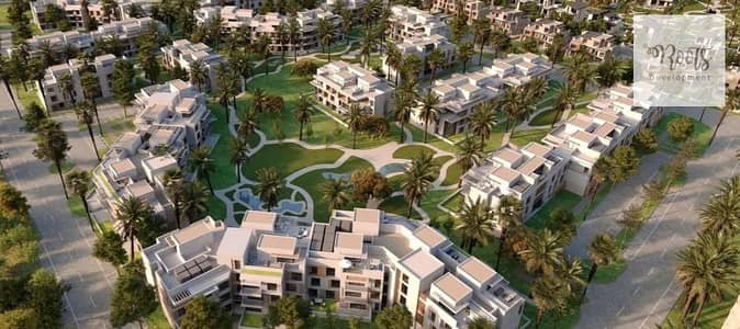 للبيع شقة بحديقة متشطبة بالتكييفات فى الاستيت ريسيدينس الشيخ ذايد  For sale Apartment with a garden and ACs in The Estates Residence - Sheikh Zayed