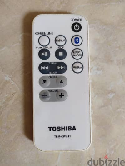 ريموت كاسيت ومشغل اسطوانات توشيبا Toshiba cwu 11