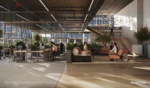 office 100sqm for sale in junction next to mall of Egypt