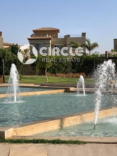 Bahary With Landscape And Lake View Fully Finished With Kitchen ACs 416m Standalone Villa For Sale In Palm Hills Katameya 1 5th Settlement New Cairo
