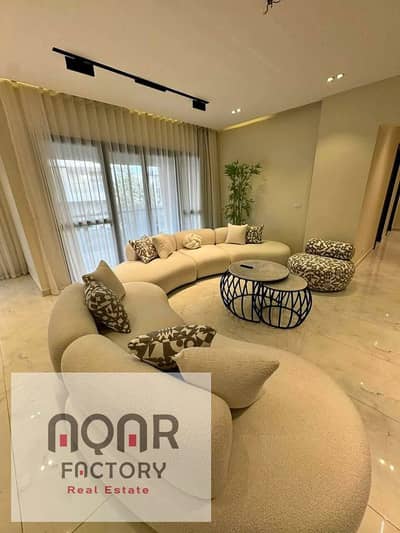 Limited-time offer: North-facing, front-view 3-bedroom apartment with immediate delivery and a 45% cash discount in Rock Vera Compound, Fifth Settleme