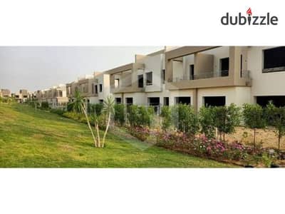 Townhouse Corner with a Private Garden Ready To Move for sale in Woodville, Palm Hills, 6th Of October City . . . . . . . . . . . .