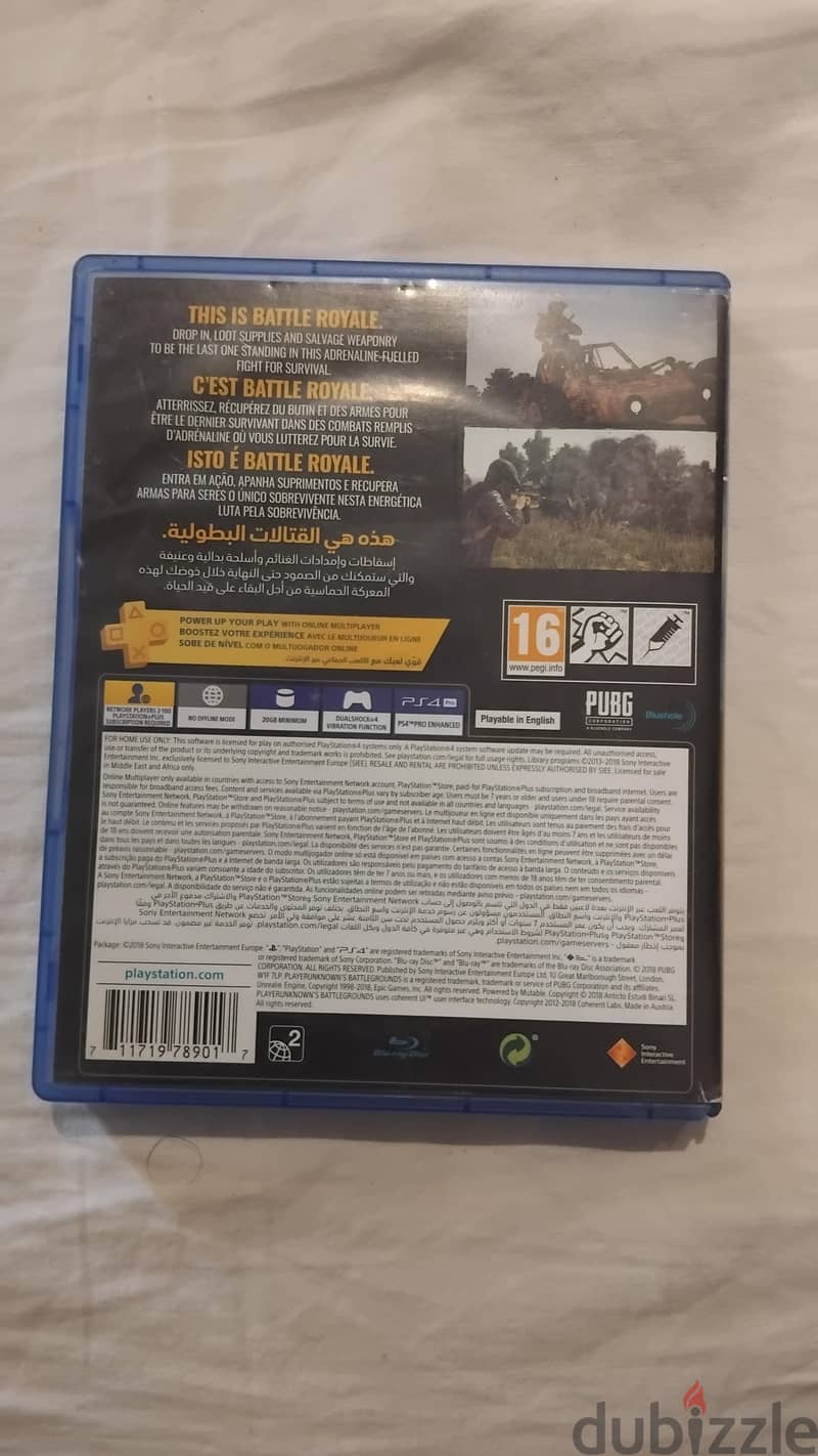 pubg PlayStation 4 1