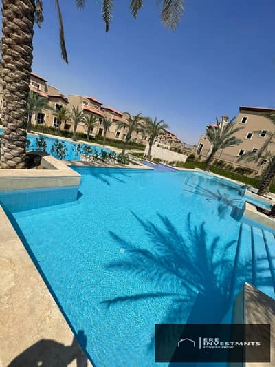Classic Townhouse Villa for sale Ready to move at the lowest price in market and prime location in La Vista City New Capital