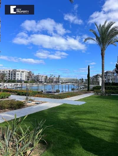 Chalet overlooking marina For Sale in Marassi Marina North Coast Fully Furnished