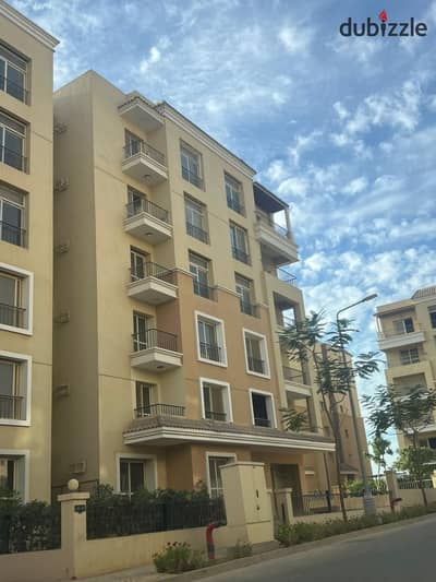 شقة بجاردن للبيع في سراي مدينة المستقبل بموقع مميز جدا Sarai Mostakbal City
