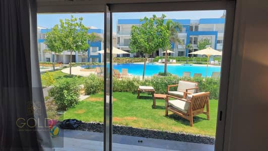 Chalet 3 bedrooms fully furnished lagoon view in mountain view ras el hekma North coast