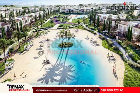شاليهك للبيع في prime location و تشطيب كامل بقلب خليج راس الحكمه مدن الاماراتيه