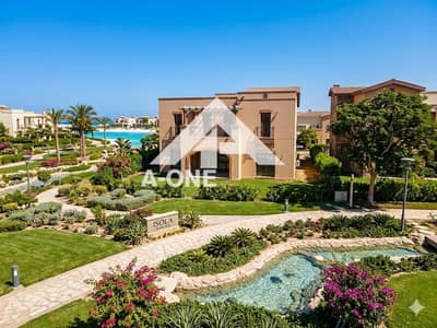 Standalone resale villa with landscape view in a very prime location inside Marassi Isola close to the lake and Palma pool in North Coast