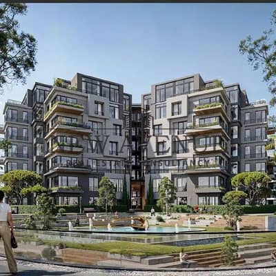 شقة بموقع متميز جداً تطل علي حديقة واسعة للبيع في ڤالدا ڤيلدچ المستقبل سيتي Valda Village Mostakbal City