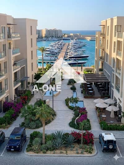 Chalet with a side view of the marina second row Marina Resale in a very prime location in Marassi Marina Residences 1 North Coast Sidi Abdel Rahman