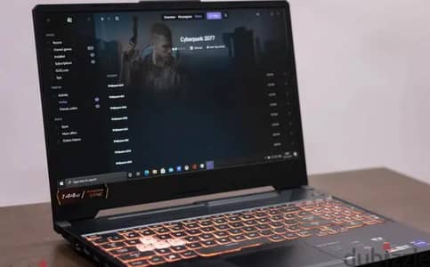 Gaming laptop asus tuf like new