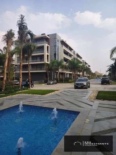 Corner Apartment with Water feature view, Ready To Move For Sale in El Patio ORO Compound New Cairo