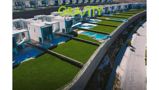 Receive a villa with a 3 million discount, fully finished, and the kitchen overlooks the sea for 5% - Villa for sale - New Alamein