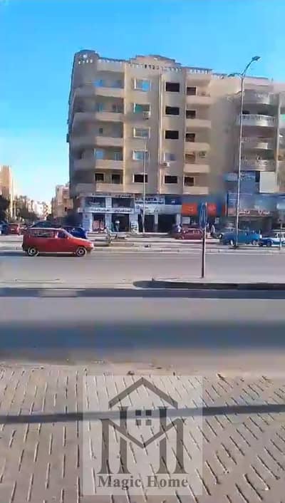 Commercial shop for sale in the best location in 6th of October | Currently rented for 18,000 EGP per month, next to Orange Gym 