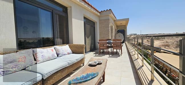 Chalet 3 bedrooms for rent in Caesar by Sodic North Coast Ras Elhekma