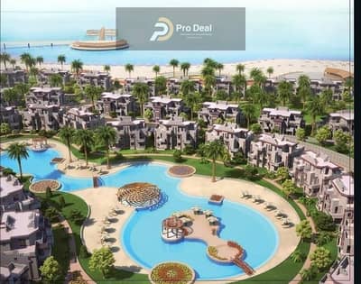Twin villa for sale, 275m², first row on the sea