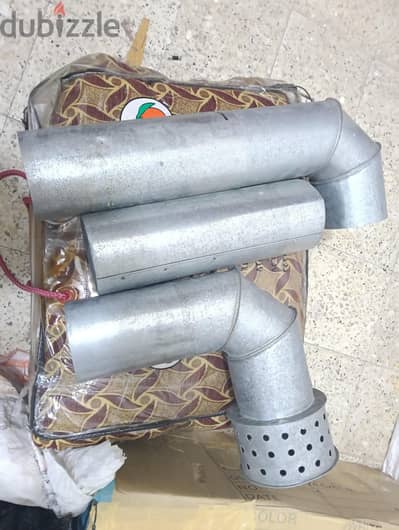 مدخنة سخان داخلية وخارجية  جديدة