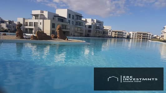 Chalet fully finished and furnished, ready to move for sale in Marassi Marina North Coast