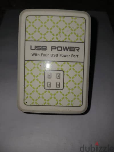 يو إس بي پاور 4 مخارج  USB POWER WITH 4 PORT