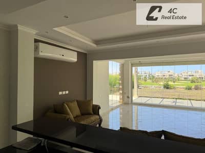 لسرعه البيع سينيور شاليه فوري ريسيل330 م  Hacienda Bay الساحل الشمالي تشطيب كامل بالتكييفات نظام اوتوماتيك بالكامل-جاهزة للمعاينه وللسكن