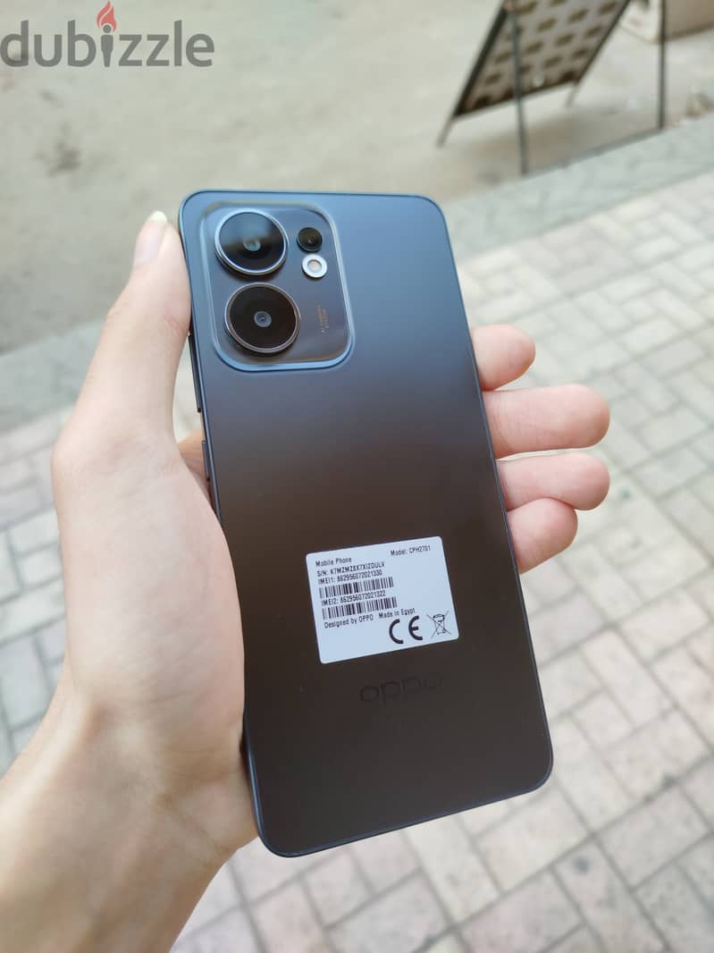 Oppo reno 13f - اوبو رينو 13 اف حاله زيرو بدون خربوش واحد 3
