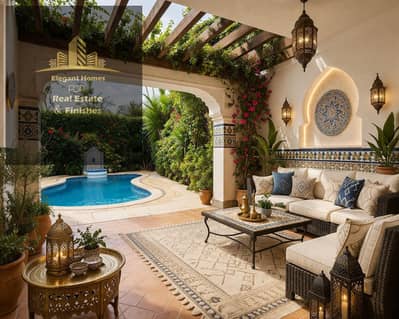 اقل سعر فيلل بحمام سباحه 4 غرف نوم بالقاهرة الجديدة