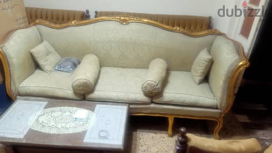صالون مودرن من الخشب الزان