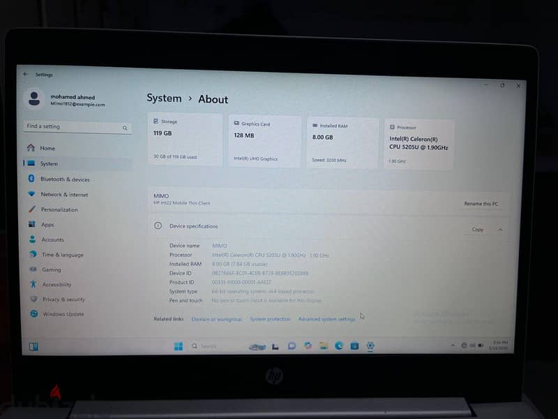 laptop Hp 1
