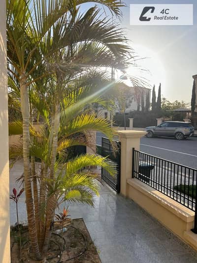 For quick sale Twin house Resale Uptown Cairo Levana–Open view landscape–Fully finished with air conditioning–Ready for viewing and hand over