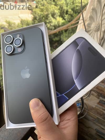 Iphone 16pro max256g battery 93%||ايفون١٦برو ماكس ٢٥٦جيجا
