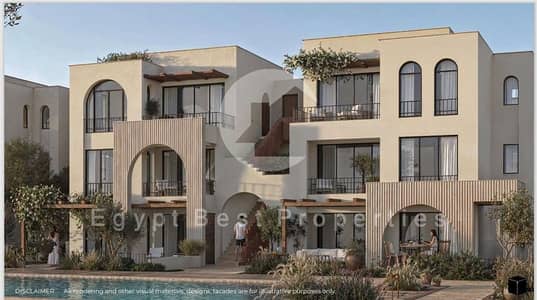 شالية يطل علي اللاجون متشطب و بالتكيفات و علي اطول فترة تقسيط