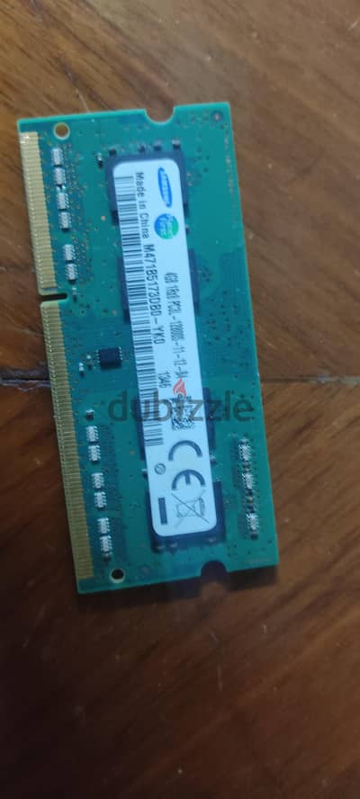 رامتين لابتوب 4جيجا ddr3