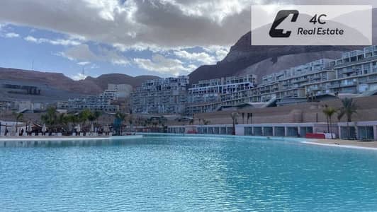 Chalet for sale 2 bedrooms ready to move fully finished  prime location in IL Monte Galala Ain Sokhna near Azha Ain Sokhna
