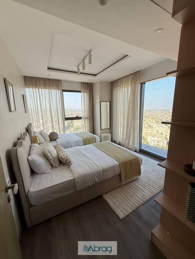 Apartment for immediate receipt in Zed Towers, finished with air conditioning