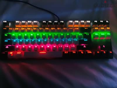 keyboard mechanical rgp blue switch k550