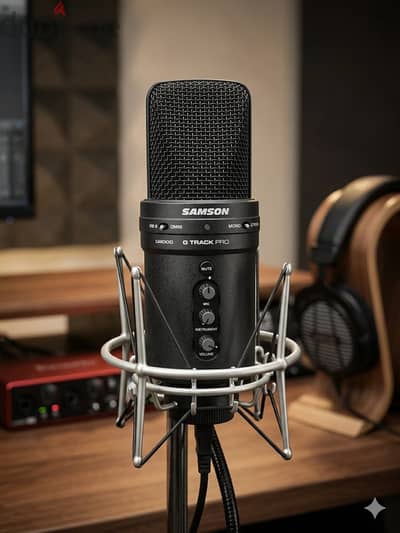مايك استوديو احترافي Samson G-Track Pro بحالة ممتازة